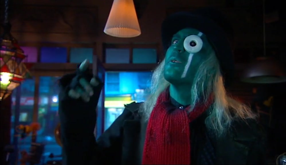 SHE USED TO GIVE ME FREE EELS, ON ACCOUNT OF ME BEING AN ORPHAN AND THAT. 