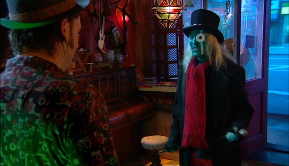 WE'D EAT OUR EELS AND THEN WE'D ALL CROWD ROUND THE JOANNA. 