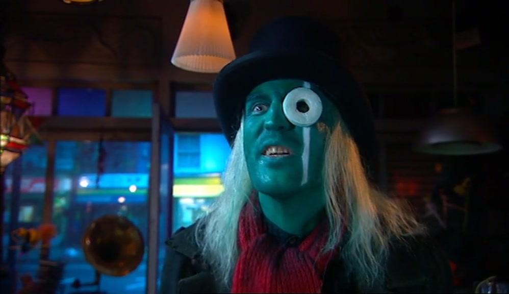 WE'D EAT OUR EELS AND THEN WE'D ALL CROWD ROUND THE JOANNA. 