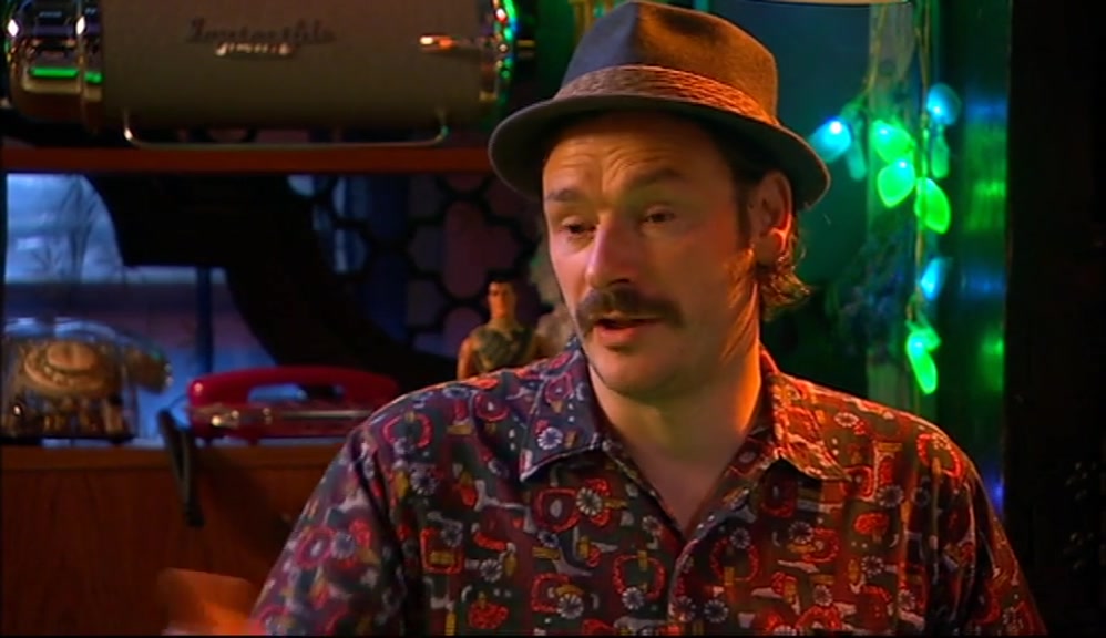 OH, DEAR. WELL, YOU'VE GOT A LOVELY JACKET THERE. 