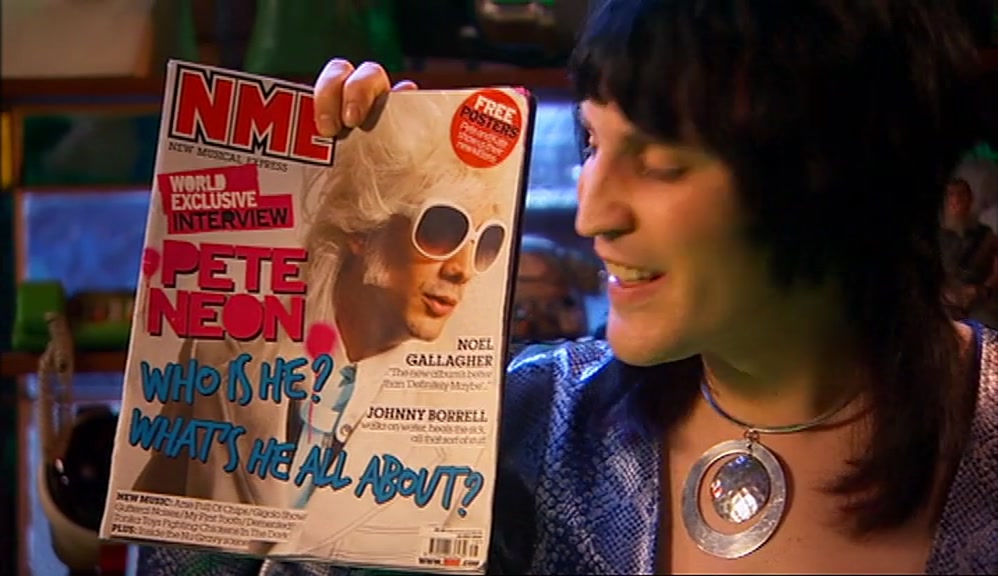 PETE NEON, LEAD SINGER OF THE NEON NEEDLES. 