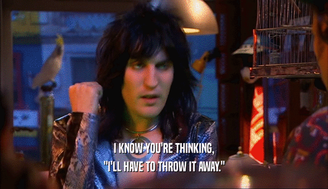 I KNOW YOU'RE THINKING, 