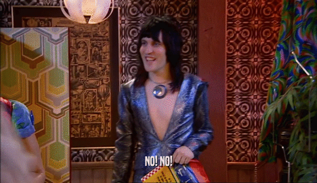 NO! NO!  
