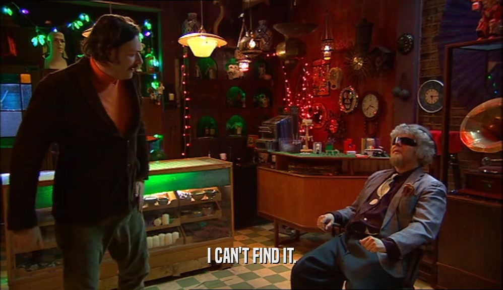 I CAN'T FIND IT.  