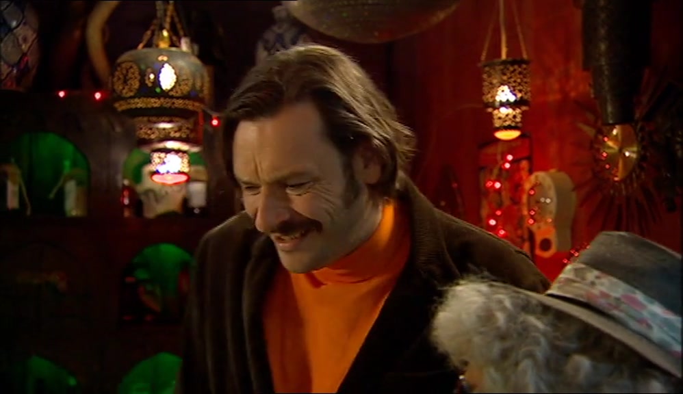 - YOUR ROCKING CHAIR'S ON MY FOOT. - SORRY. I THINK I KNOW WHAT'S HAPPENING HERE. 