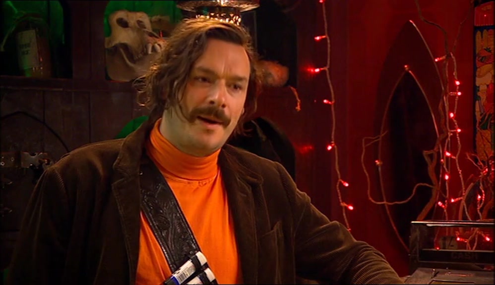 I SEE. YOU'RE A PUNK, SO NOW YOU'RE GLUE-SNIFING. WELL DONE. 