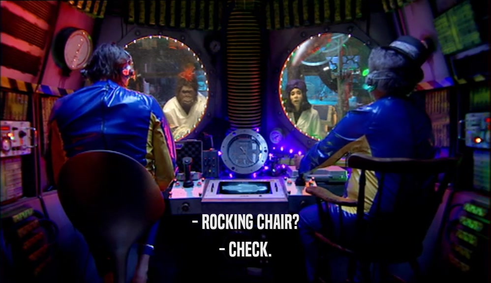 - ROCKING CHAIR? - CHECK. 