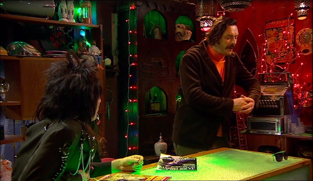 YEAH. LET ME DEMONSTRATE TO YOU A LITTLE BIT OF THE POWER OF JAZZ SCAT SINGING. 