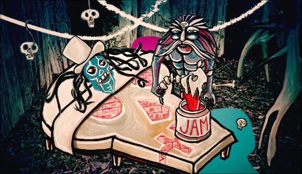 HE PERFORMED A STRANGE RITUAL ON HIS KING-SIZE DEATHBED, 