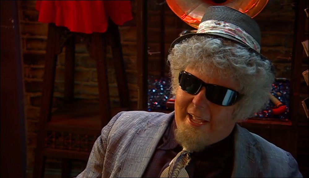 I'M JUST AN OLD MAN HAVING A SLICE OF FUN PIE. 