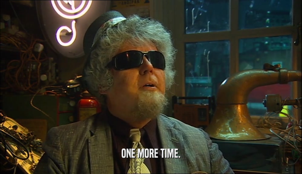 ONE MORE TIME.  
