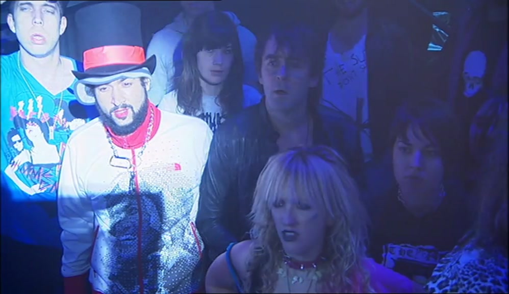 - WHAT'S GOING ON? - (VINCE CONTINUES SCATTING) 