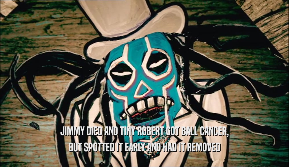 JIMMY DIED AND TINY ROBERT GOT BALL CANCER, BUT SPOTTED IT EARLY AND HAD IT REMOVED 