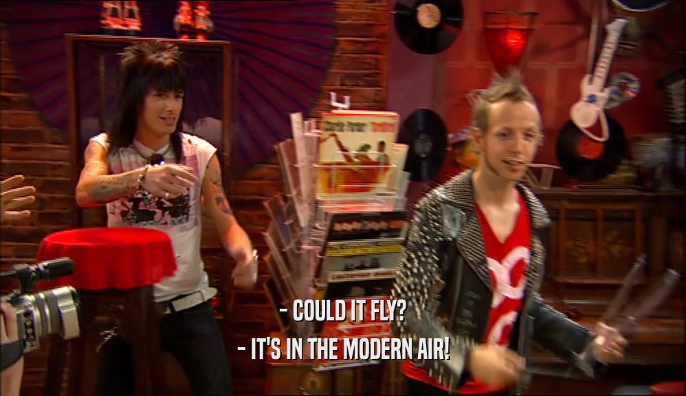 - COULD IT FLY? - IT'S IN THE MODERN AIR! 