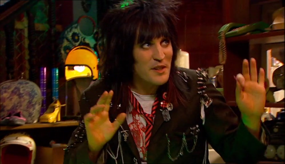 OH, I'VE GOT TO GET AWAY FROM YOU. YOU'RE A FREAK. I CAN FEEL MYSELF GOING RED. 