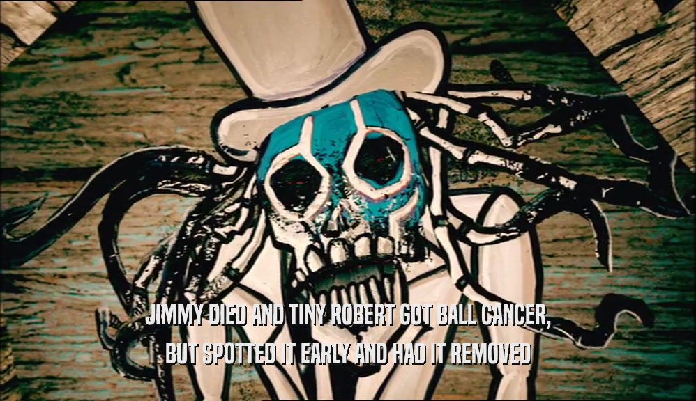 JIMMY DIED AND TINY ROBERT GOT BALL CANCER, BUT SPOTTED IT EARLY AND HAD IT REMOVED 