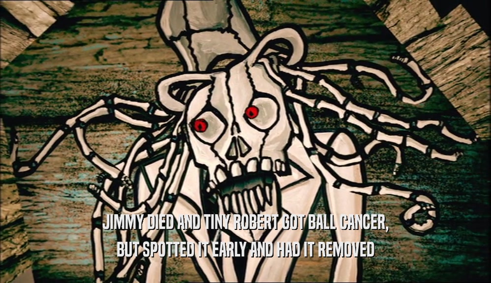 JIMMY DIED AND TINY ROBERT GOT BALL CANCER, BUT SPOTTED IT EARLY AND HAD IT REMOVED 
