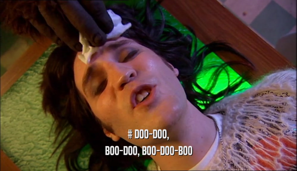 # DOO-DOO, BOO-DOO, BOO-DOO-BOO 