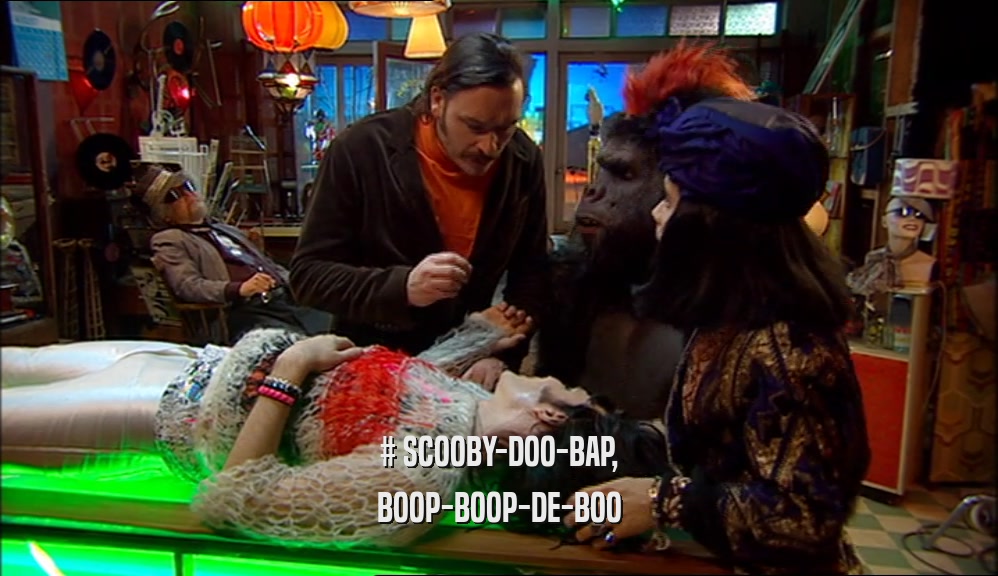 # SCOOBY-DOO-BAP,
 BOOP-BOOP-DE-BOO
 