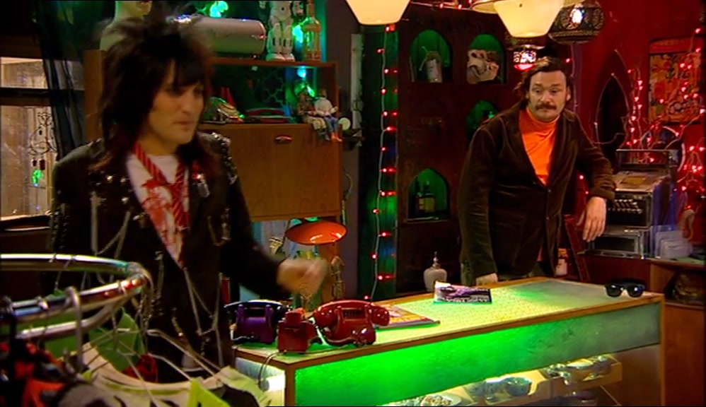 OH, I'VE GOT TO GET AWAY FROM YOU. YOU'RE A FREAK. I CAN FEEL MYSELF GOING RED. 