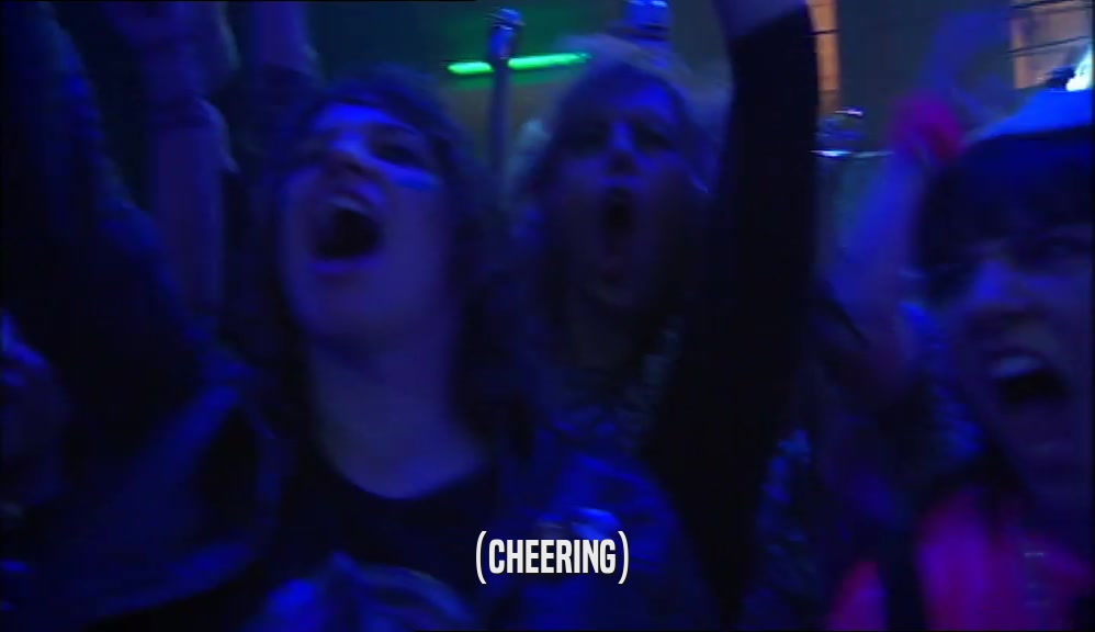 (CHEERING)  