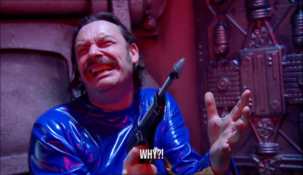 WHY?!  