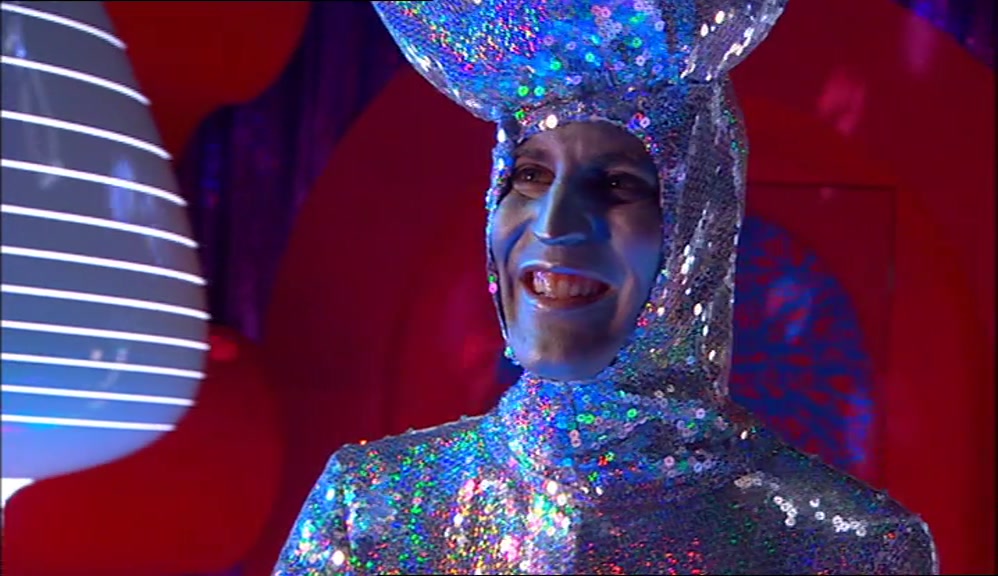 (LAUGHS) THAT GUY VINCE, HE'S CRAZY!  