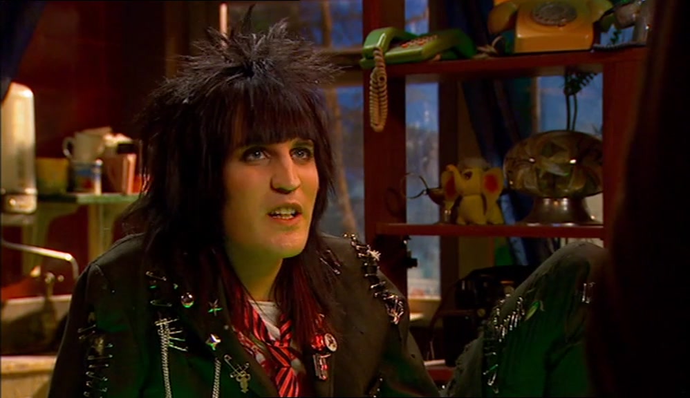 - YOU DON'T KNOW WHAT IT IS, DO YOU? - NOT REALLY, BUT WHEN IT COMES ON, I GO RED. 