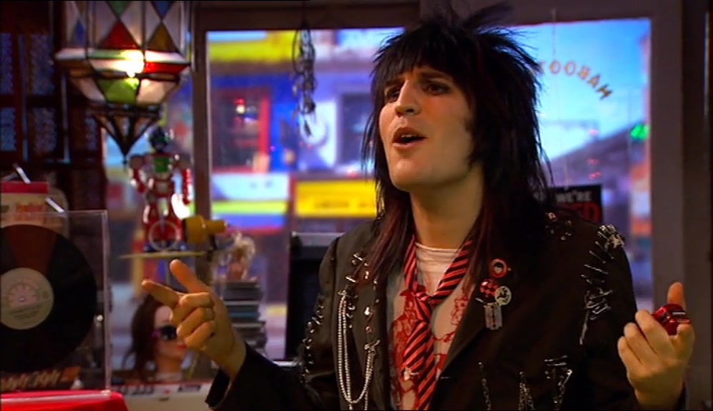- YEAH? WELL, I'M A PUNK NOW, ALL RIGHT? - OH, REALLY? 