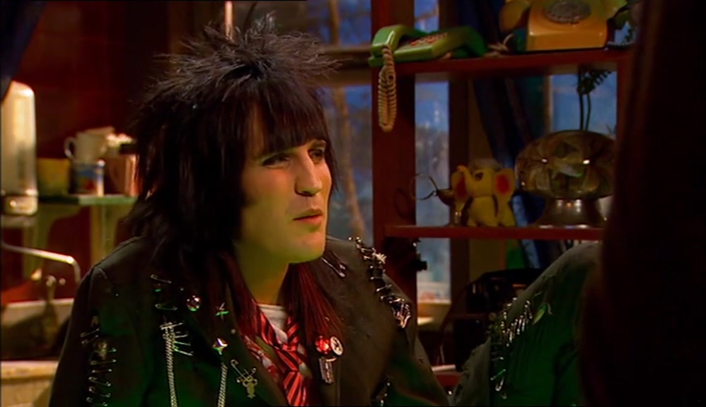 - YOU DON'T KNOW WHAT IT IS, DO YOU? - NOT REALLY, BUT WHEN IT COMES ON, I GO RED. 
