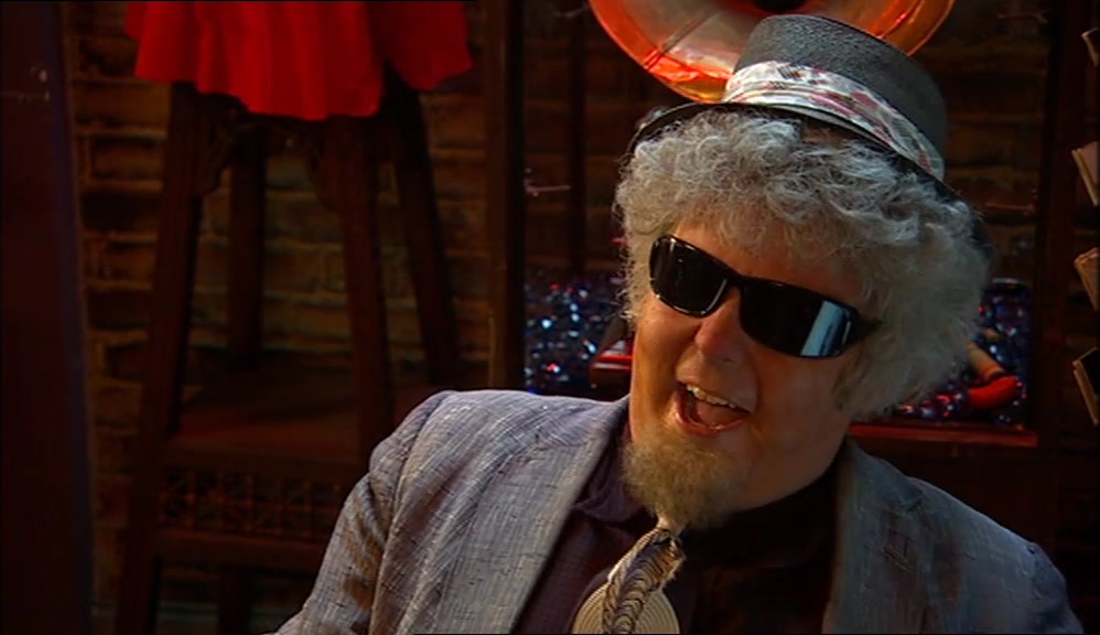 I'M JUST AN OLD MAN HAVING A SLICE OF FUN PIE. 
