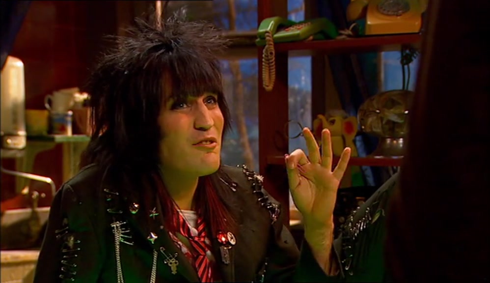 - YOU DON'T KNOW WHAT IT IS, DO YOU? - NOT REALLY, BUT WHEN IT COMES ON, I GO RED. 