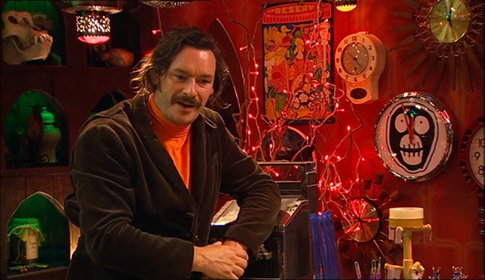 - A PUNK? IS THAT WHAT THAT'S ABOUT? - YEAH. CHECK OUT MY OUTFIT. 