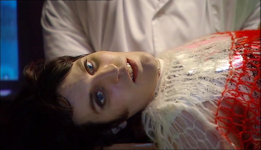 THERE'S ONE THING. YOU'VE COME BACK NORMAL SIZE, BUT YOUR EYES HAVE REMAINED MINIATURE. 