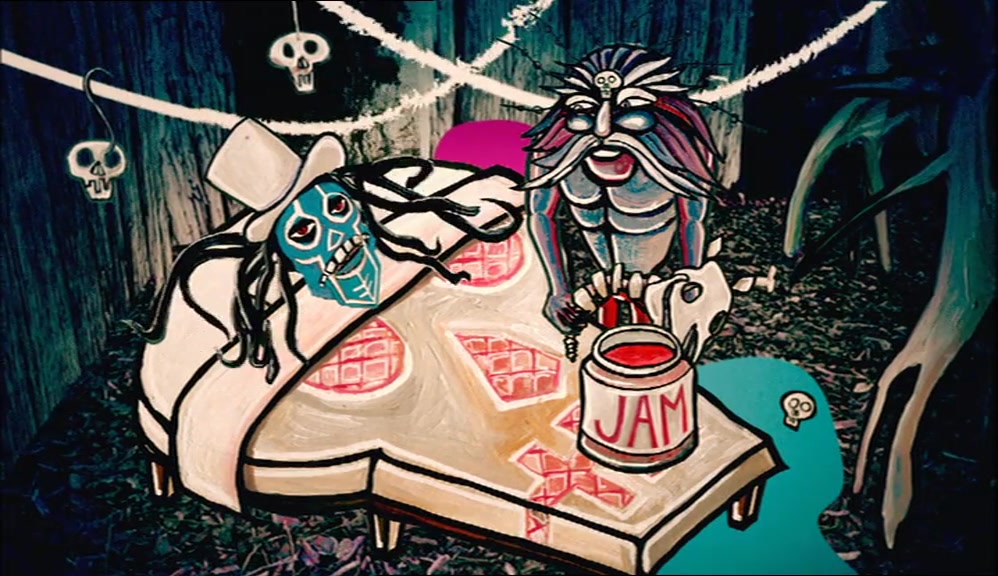 HE PERFORMED A STRANGE RITUAL ON HIS KING-SIZE DEATHBED, 