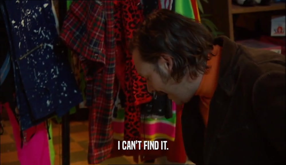 I CAN'T FIND IT.  