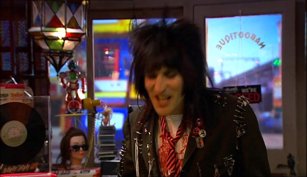 - IT'S GOT STUF ON IT. - IT'S FULL OF PUNK DISEASES. 