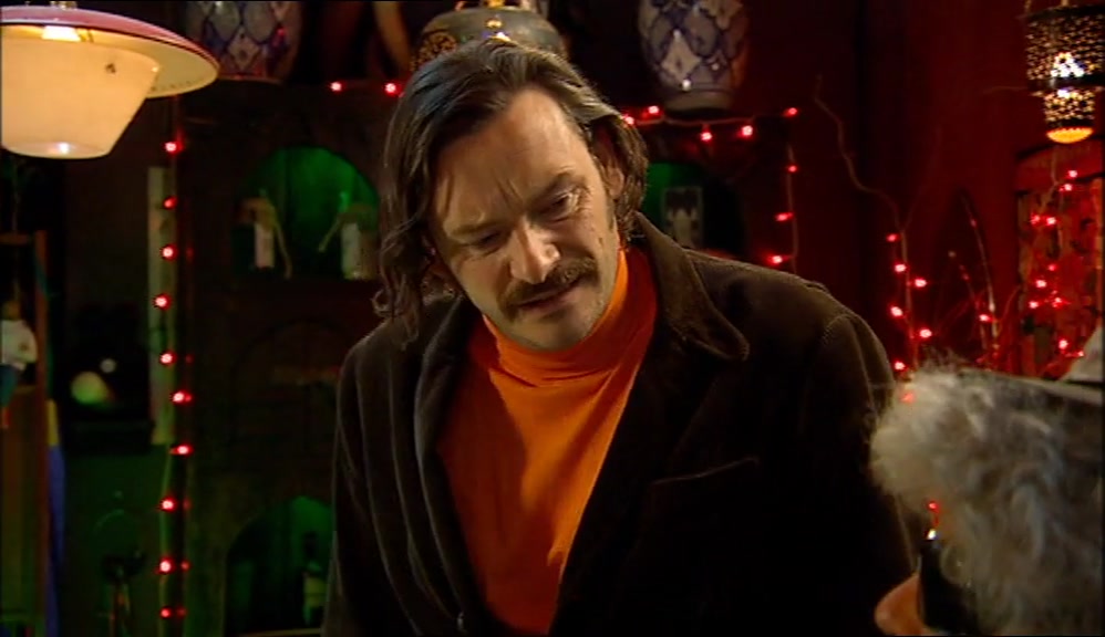 - YOUR ROCKING CHAIR'S ON MY FOOT. - SORRY. I THINK I KNOW WHAT'S HAPPENING HERE. 