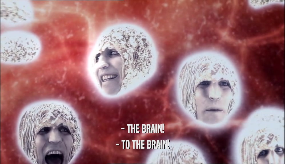 - THE BRAIN! - TO THE BRAIN! 