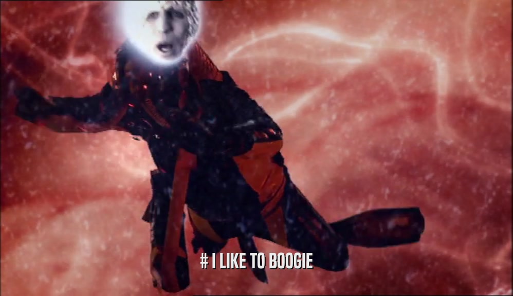 # I LIKE TO BOOGIE  