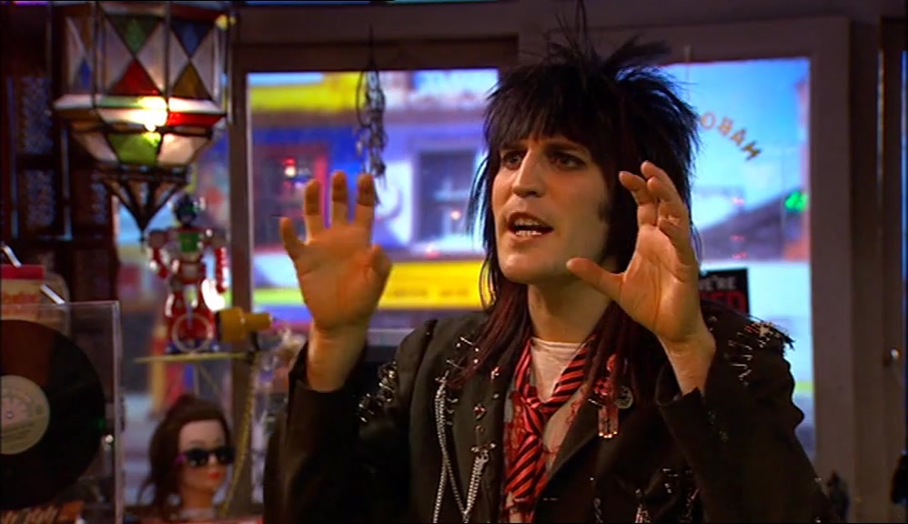- I PROJECT MY ANGER OUT IN THE FORM OF POETRY. - YOU'RE A PUNK POET AS WELL? 