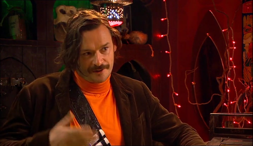 I SEE. YOU'RE A PUNK, SO NOW YOU'RE GLUE-SNIFING. WELL DONE. 