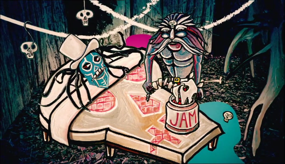HE PERFORMED A STRANGE RITUAL ON HIS KING-SIZE DEATHBED, 