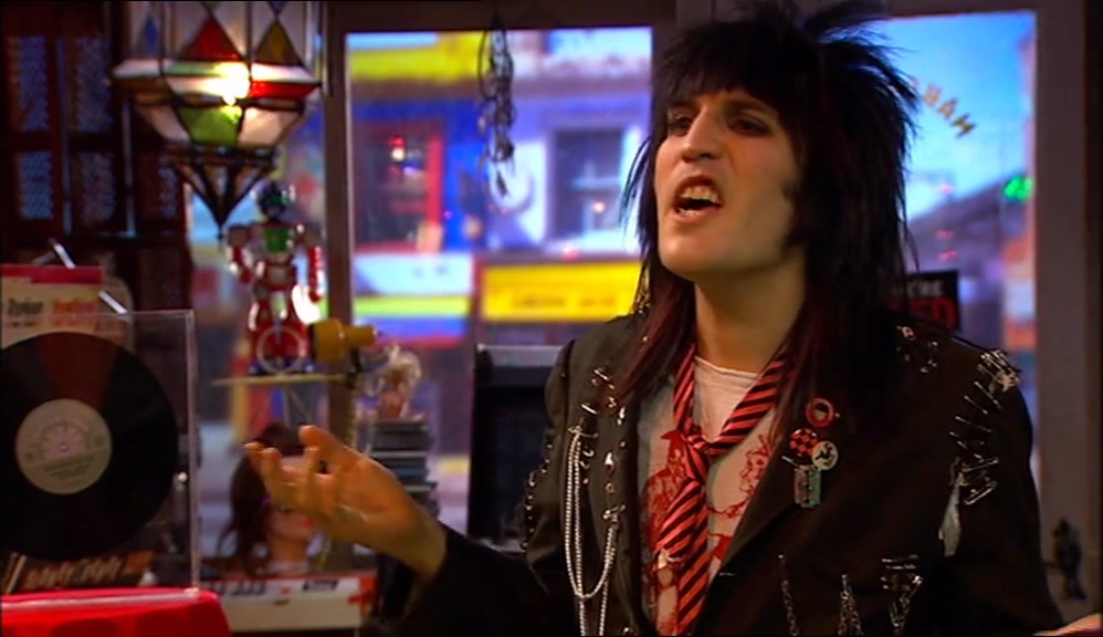 - YEAH? WELL, I'M A PUNK NOW, ALL RIGHT? - OH, REALLY? 