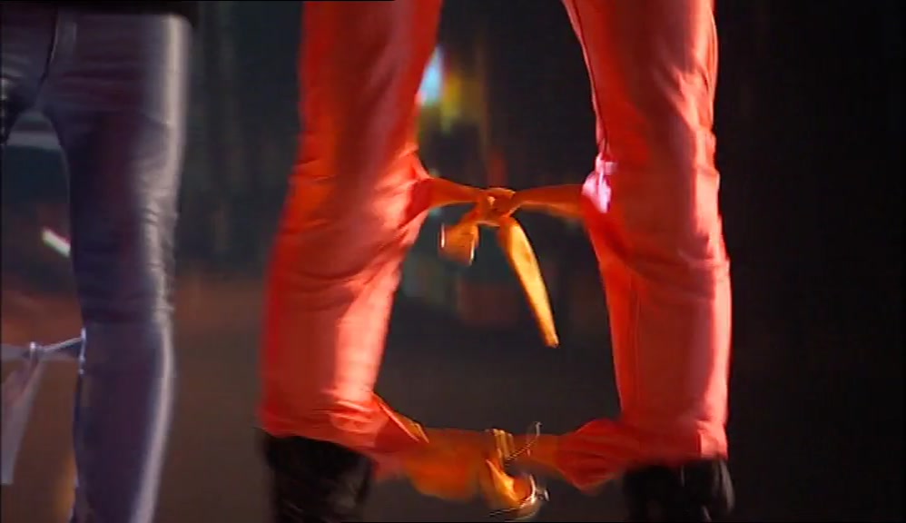- THE STRAPS ARE JUST TOO TIGHT. - COME BACK! 
