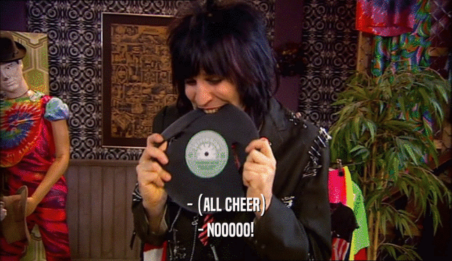 - (ALL CHEER) - NOOOOO! 