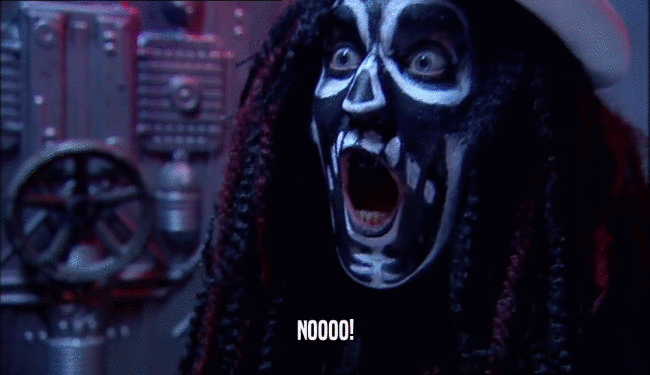 NOOOO!  