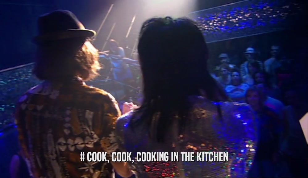 # COOK, COOK, COOKING IN THE KITCHEN  
