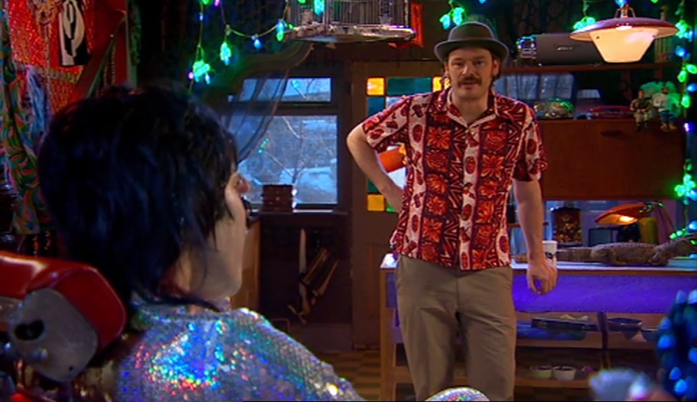 - I HAD TO GET MY FACE COPYRIGHTED. - OH, BIG DEAL, SOMEONE'S COPYING YOU. 