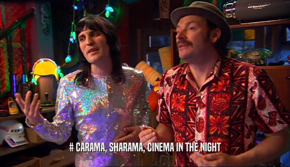 # CARAMA, SHARAMA, CINEMA IN THE NIGHT  